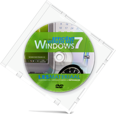 DVD met lesmateriaal bij het boek Efficint werken met Windows 7.